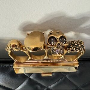 Alexander McQueen Knuckle Clutch